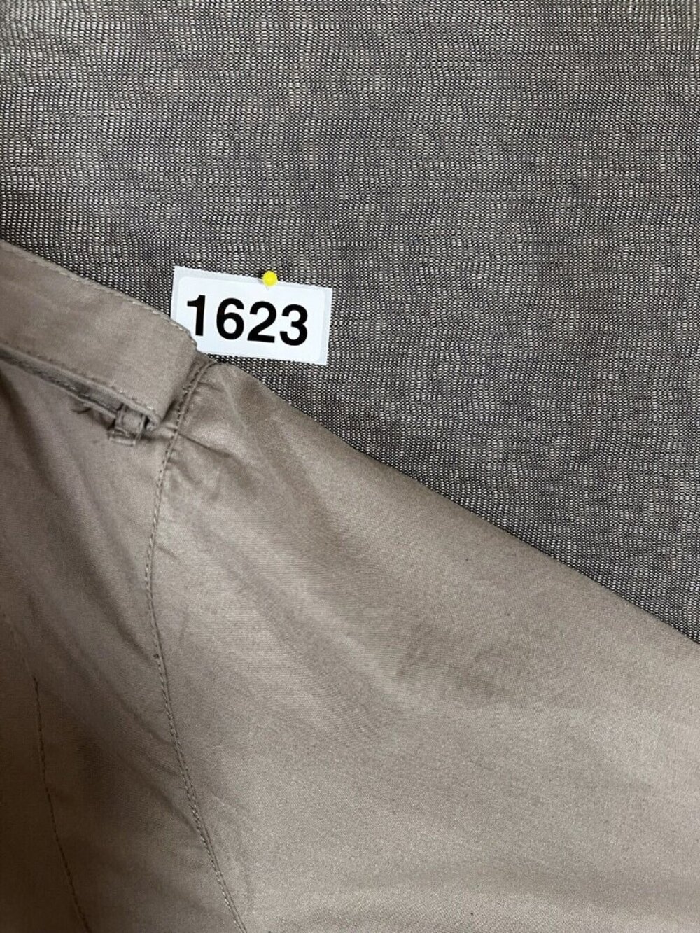 Vintage 90s Members-Only Racing Jacket Lg Khaki Tan Lined Iconic Harrington - Picture 8 of 13